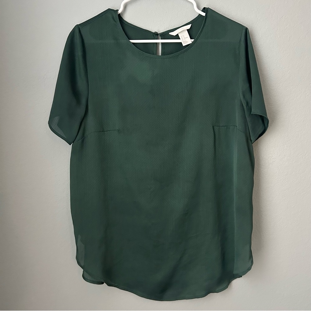 H&M Women's Green Blouse